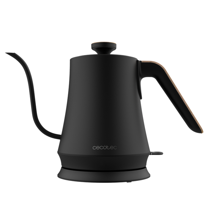 Fierbător electric Cecotec Thermosense 500 Cisne, 1 l, 1200 W, negru