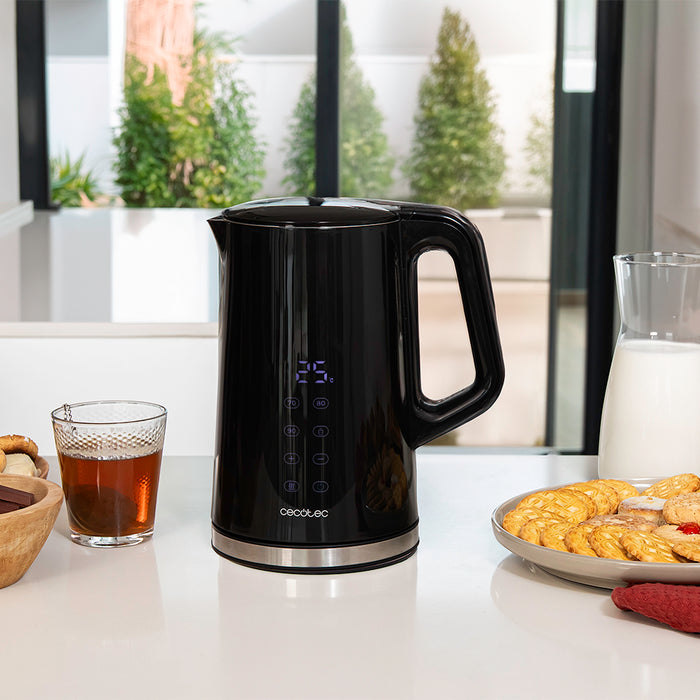 Fierbător electric Cecotec Thermosense 800 Neo, 1,7 l, 2200 W, temperatură 40–100 °C