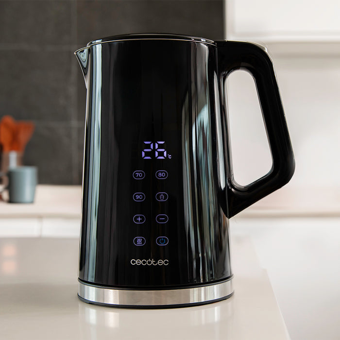 Fierbător electric Cecotec Thermosense 800 Neo, 1,7 l, 2200 W, temperatură 40–100 °C
