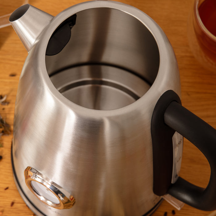 Fierbător electric Cecotec Thermosense 620 Vintage, 1,7 l, 2200 W, oțel inoxidabil
