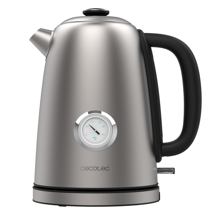 Fierbător electric Cecotec Thermosense 620 Vintage, 1,7 l, 2200 W, oțel inoxidabil