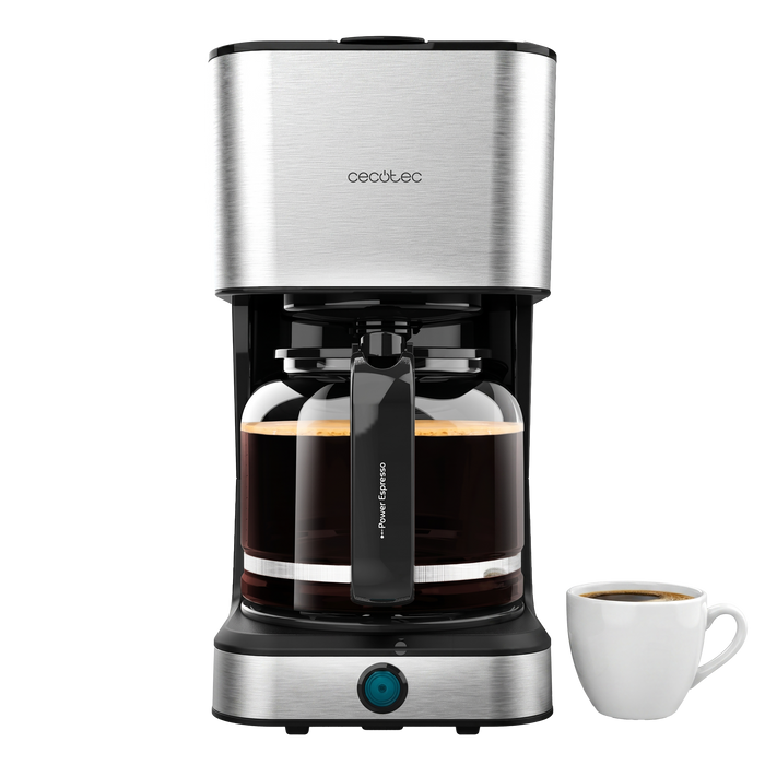 Cafetieră cu picurare Cecotec 66 Heat 950W Aroma, 1,5 l, 950 W, inox