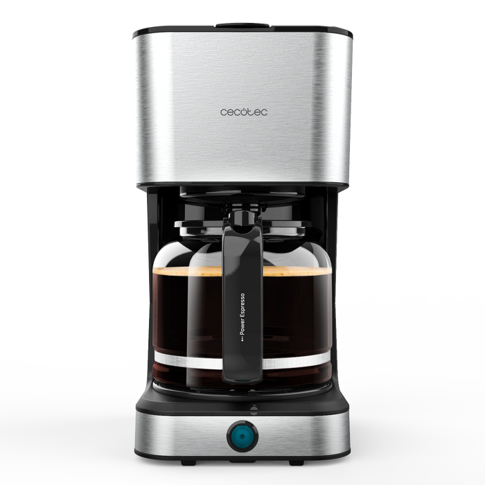 Cafetieră cu picurare Cecotec 66 Heat 950W Aroma, 1,5 l, 950 W, inox