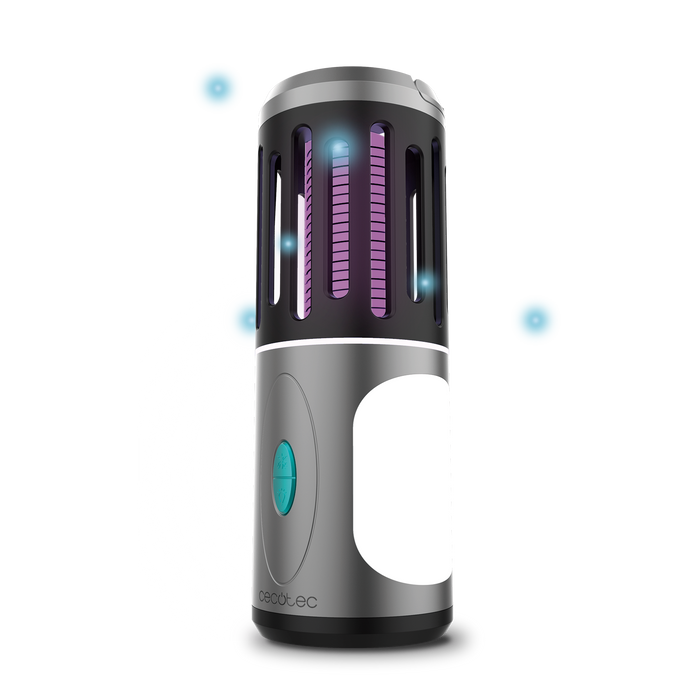 Aparat anti-țânțari portabil Cecotec ByeFly 3000 Go Plus, 5 W, baterie 1800 mAh, protecție IPX4