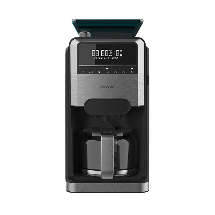 Cafetieră cu picurare și râșniță Cecotec Coffee 66 Grind & Brew, 1400 W, 1,5 l, 12 cești