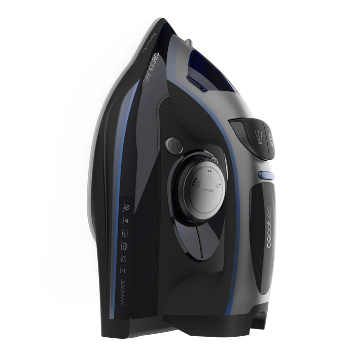 Fier de călcat cu abur cu pompă Cecotec IronHero 3200 i-Pump Anodized, 3200 W, abur continuu 75 g/min, jet de abur 285 g/min