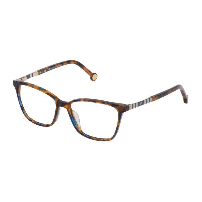 Ramă de Ochelari Damă Carolina Herrera VHE838530ADT Albastru Havana