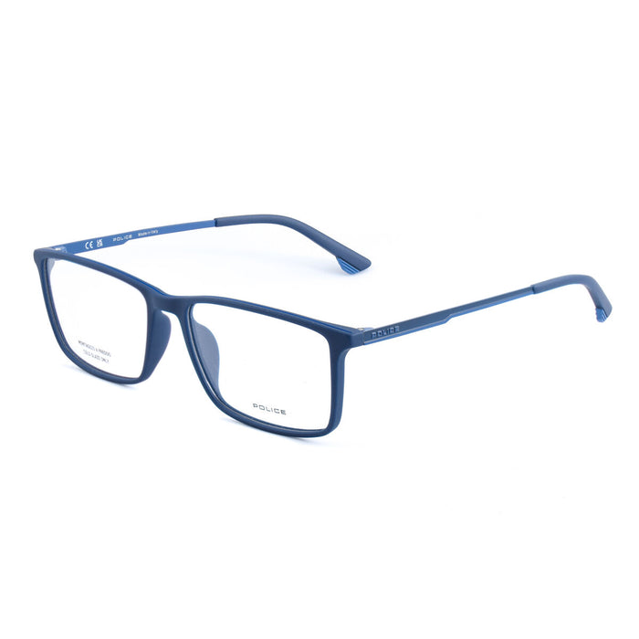Ramă de Ochelari Bărbați Police VPLB48M5506QS Albastru Ø 55 mm