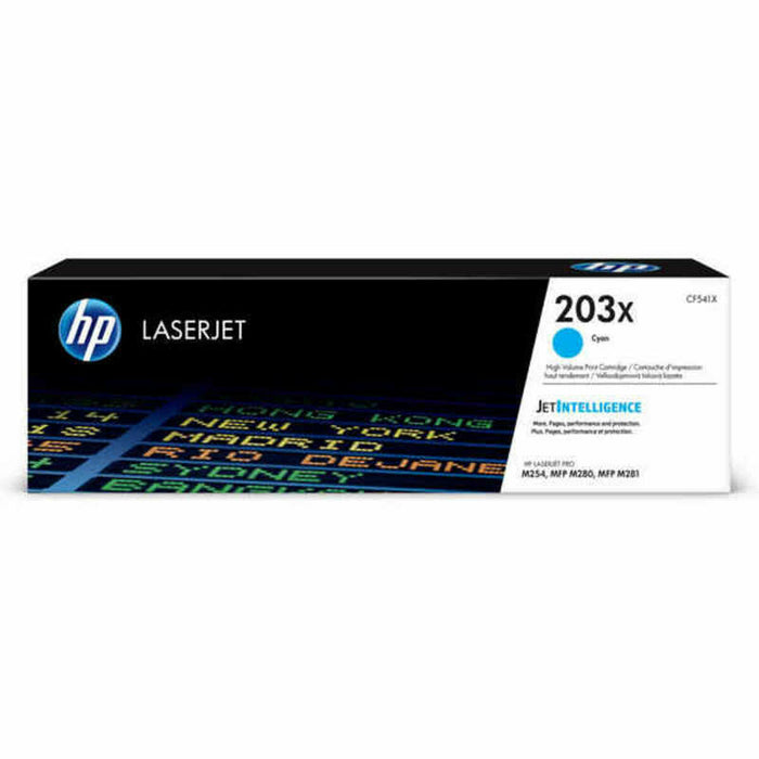 Toner Original HP 203X Cyan