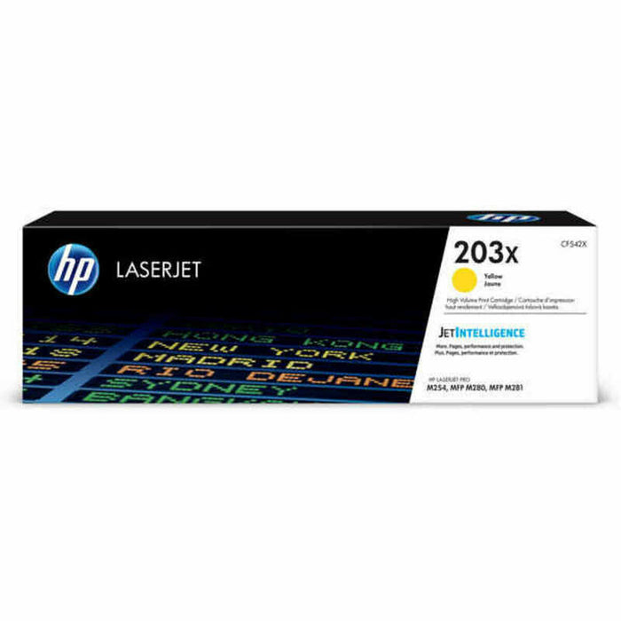 Toner Original HP 203X Galben