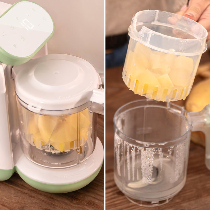 Robot de bucătărie pentru bebeluși Cecotec Nana BabyCare FoodProcessor, 4 în 1, 13,6 × 29,5 × 25,5 cm