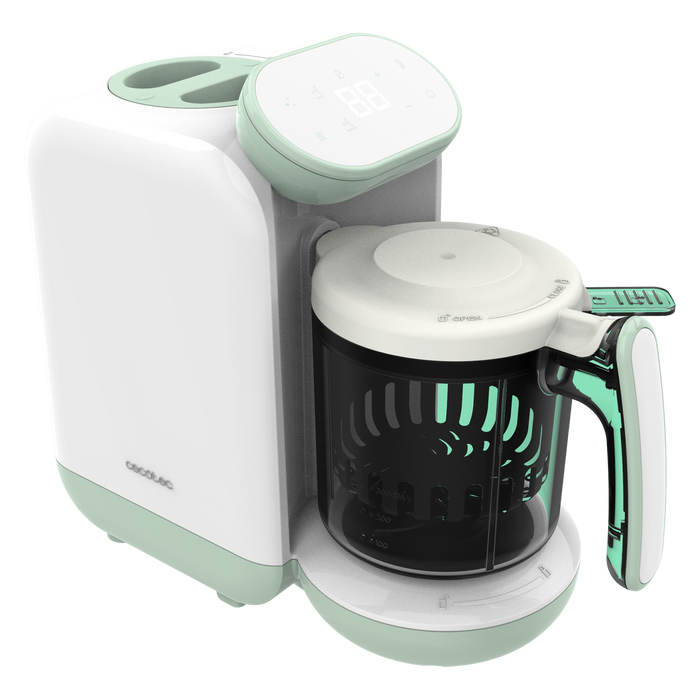 Robot de bucătărie pentru bebeluși Cecotec Nana BabyCare FoodProcessor, 4 în 1, 13,6 × 29,5 × 25,5 cm