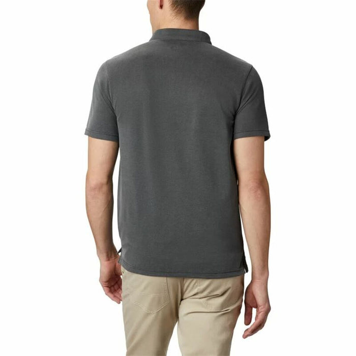 Tricou Polo cu Mânecă Scurtă Bărbați Columbia Nelson Point™ Negru