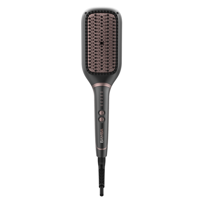 Perie de îndreptat părul Cecotec InstantCare SquareBrush, 130–210 °C, înveliș ceramic, 7,6 × 31,5 × 4,5 cm