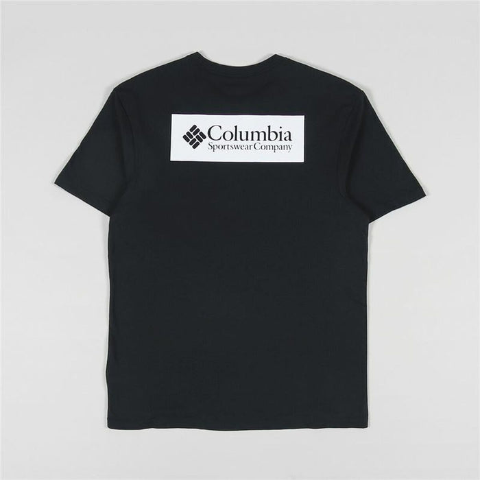 Tricou cu Mânecă Scurtă Bărbați Columbia Negru