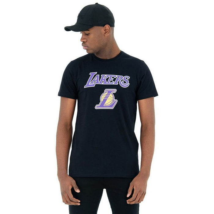 Tricou cu Mânecă Scurtă Bărbați New Era 11530752 Negru