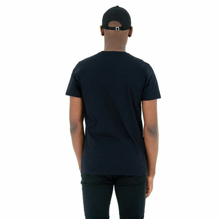 Tricou de baschet New Era Team Logo Chicago Bulls Negru