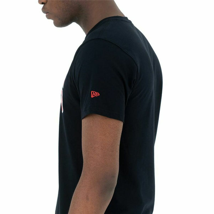 Tricou de baschet New Era Team Logo Chicago Bulls Negru