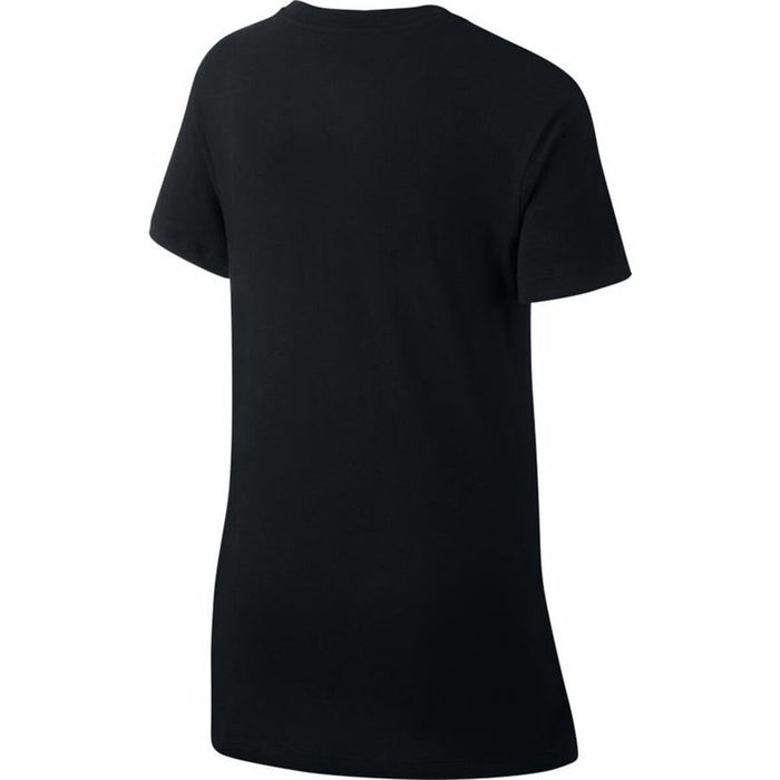 Tricou cu Mânecă Scurtă pentru Copii Nike Sportswear Negru