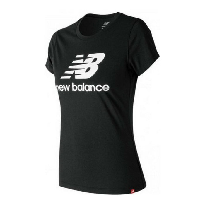 Tricou cu Mânecă Scurtă Femei New Balance Essentials  Negru