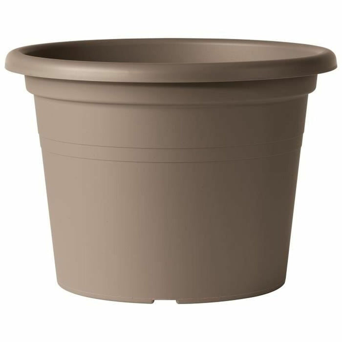 Ghiveci Deroma Cilindru Gri Maroniu Injected Rotundă Ø 40 cm 40 x 27,2 cm