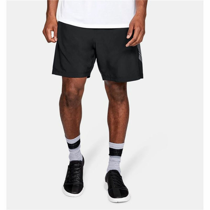 Pantaloni Scurți Sport pentru Bărbați Under Armour Graphic Negru