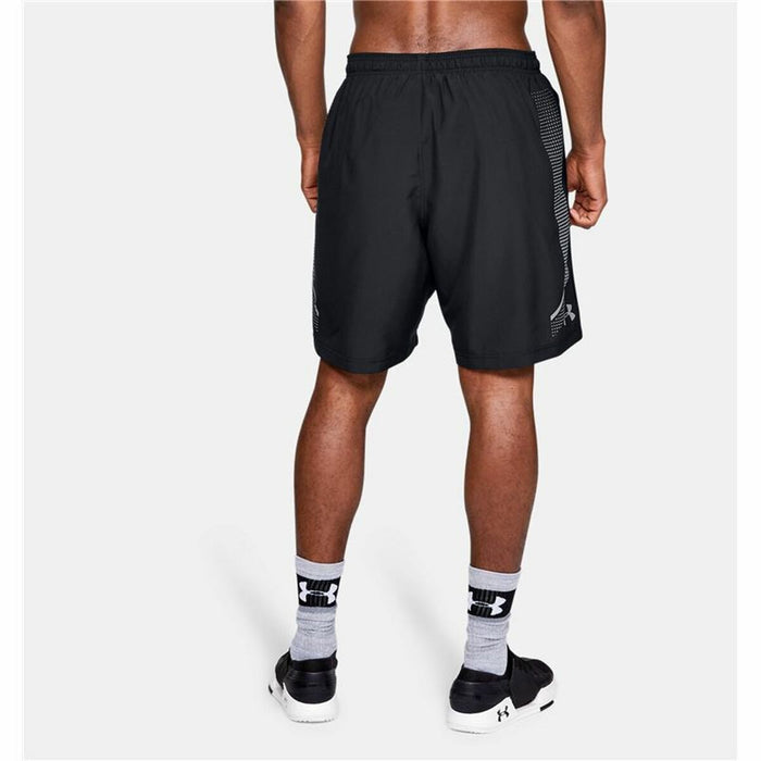 Pantaloni Scurți Sport pentru Bărbați Under Armour Graphic Negru