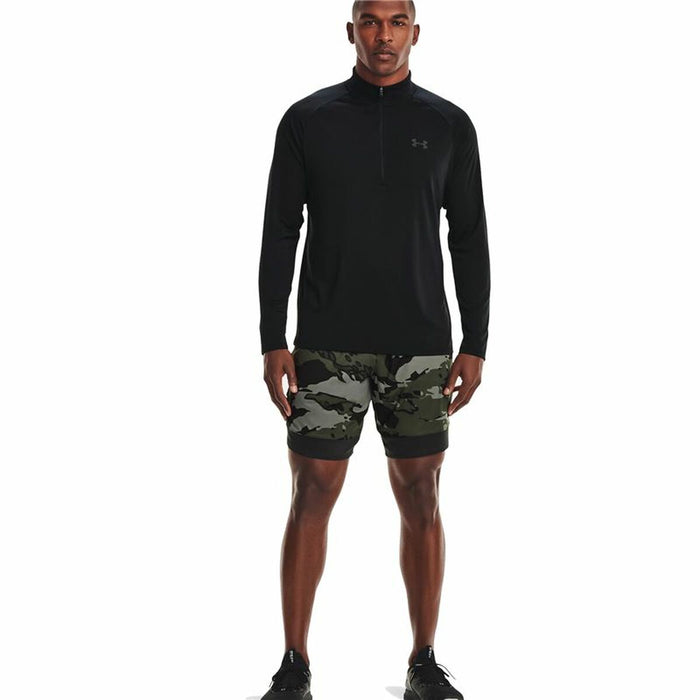Cămașă cu Mânecă Lungă Bărbați Under Armour Tech Negru