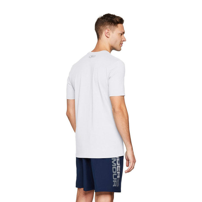 Tricou cu Mânecă Scurtă Bărbați Under Armour Team issue Wordmark Mărimea S Alb