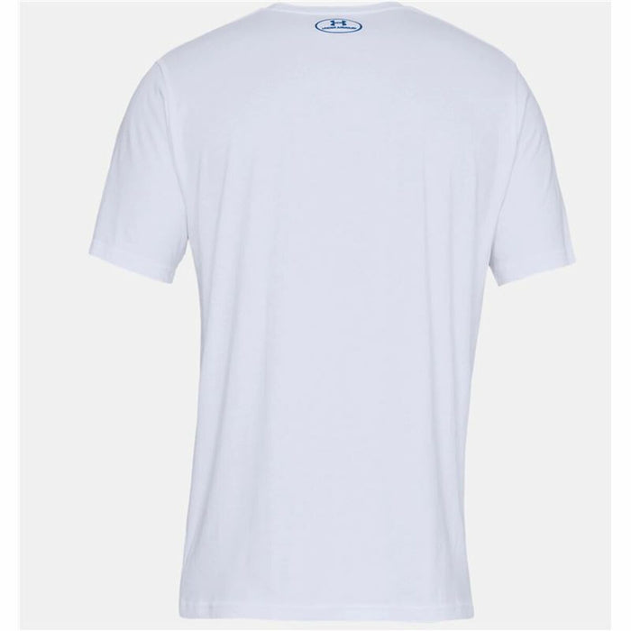 Tricou cu Mânecă Scurtă Bărbați Under Armour Fleece Big Logo Alb