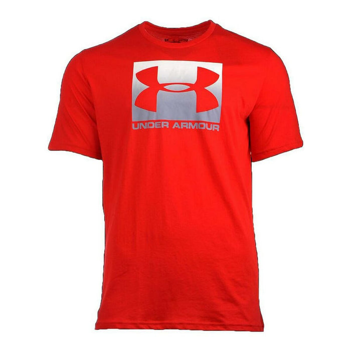 Tricou cu Mânecă Scurtă Bărbați  BOXED SPORTSTYLE Under Armour 1329581 600 Roșu