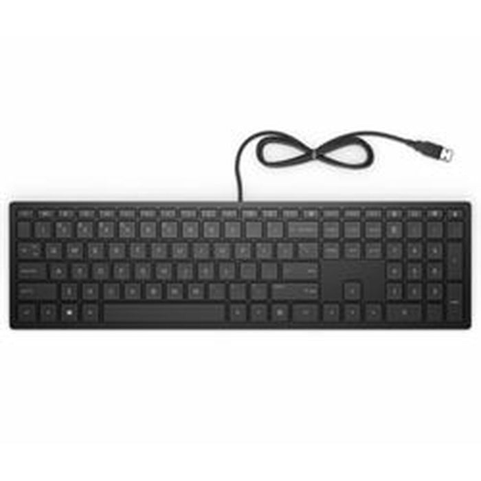 Tastatură HP 4CE96AA#ABE Qwerty Spaniolă Negru