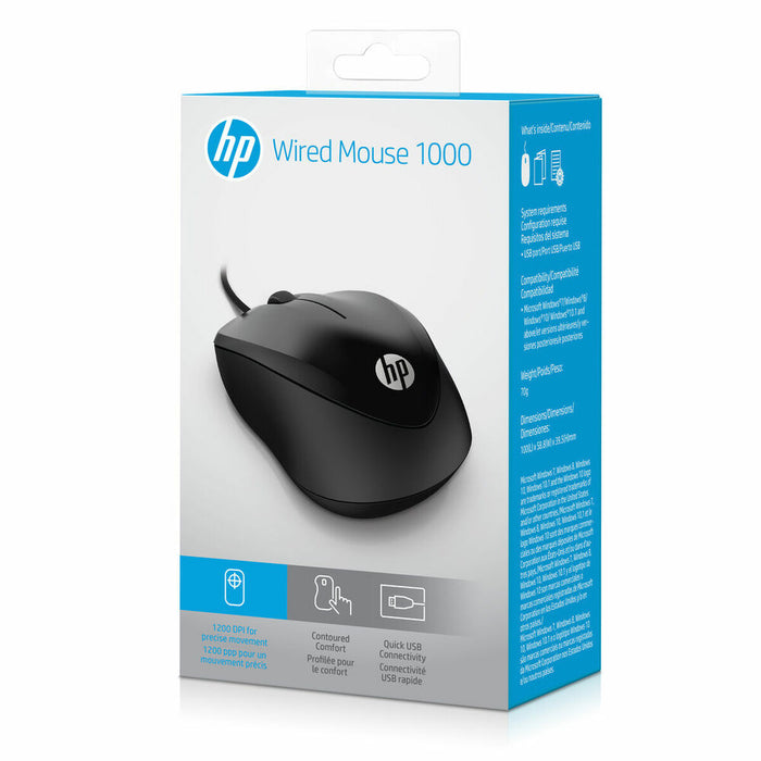 Mouse cu Cablu și Senzor Optic HP 1000