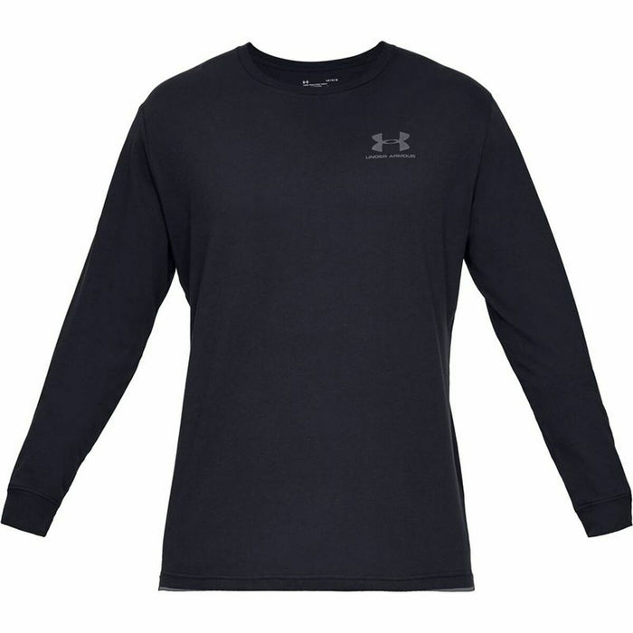 Tricou cu Mânecă Lungă Bărbați Under Armour Sportstyle Negru