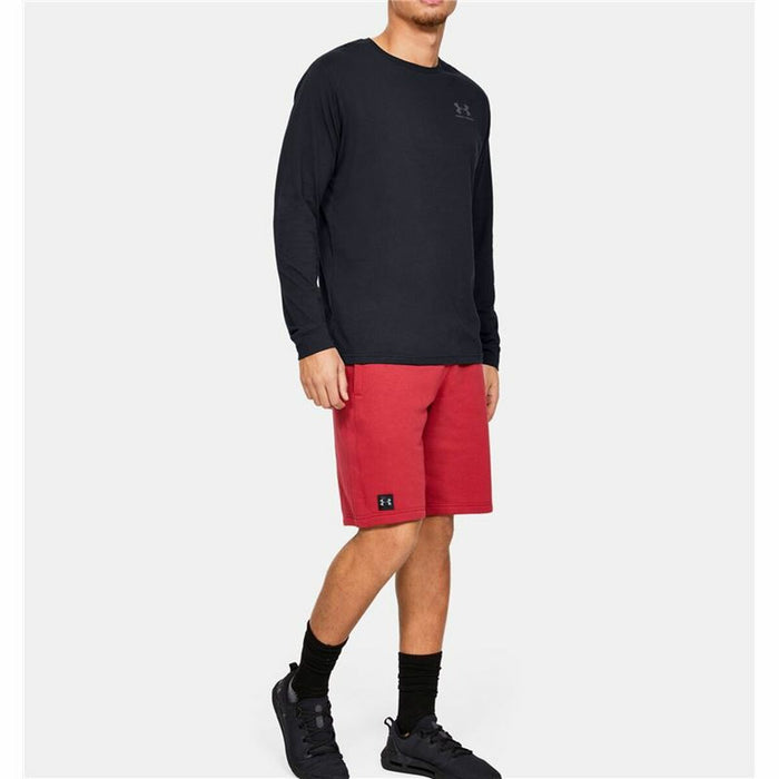 Tricou cu Mânecă Lungă Bărbați Under Armour Sportstyle Negru