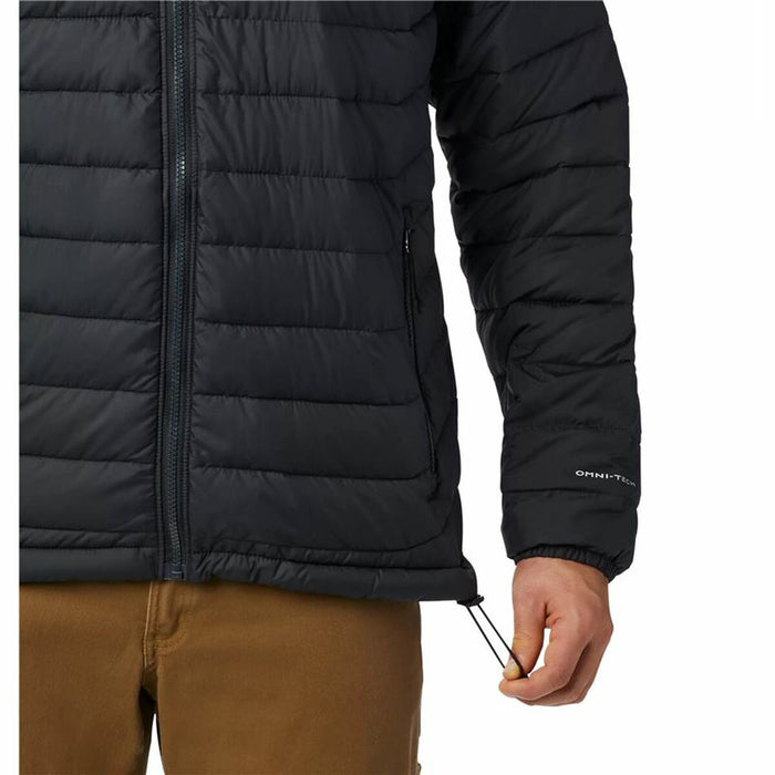 Jachetă Sport de Bărbați Columbia Powder Lite Negru