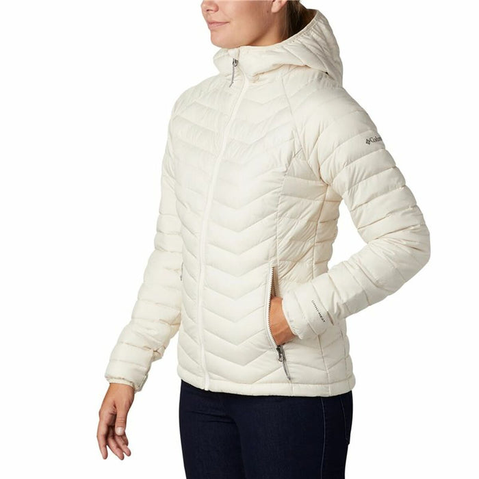 Jachetă Sport de Damă Columbia Powder Lite Alb