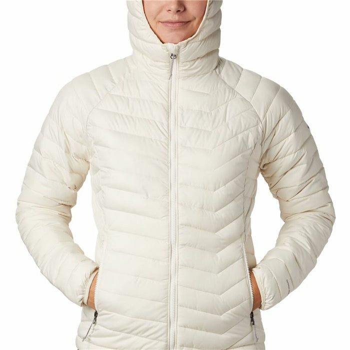 Jachetă Sport de Damă Columbia Powder Lite Alb