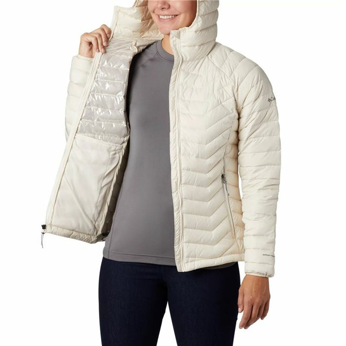 Jachetă Sport de Damă Columbia Powder Lite Alb
