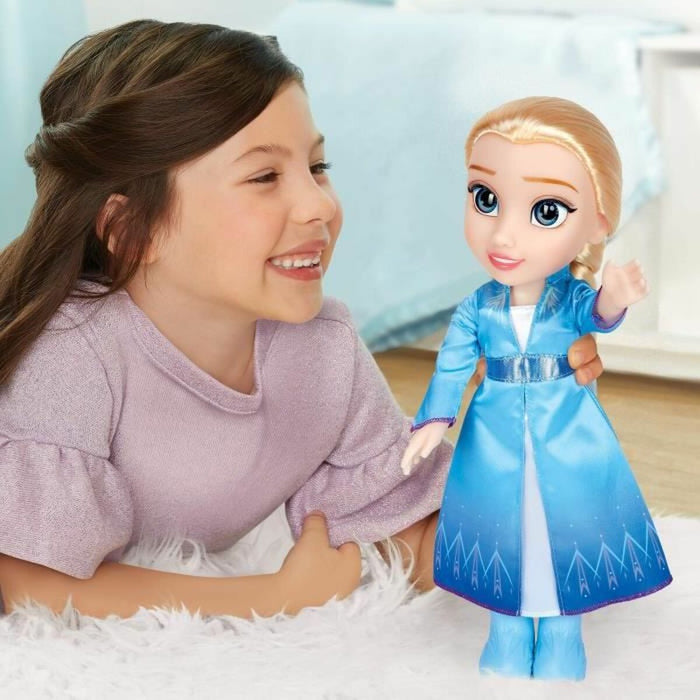 Păpușă bebeluș Jakks Pacific Elsa Adventure Doll 38 cm Prințese Disney