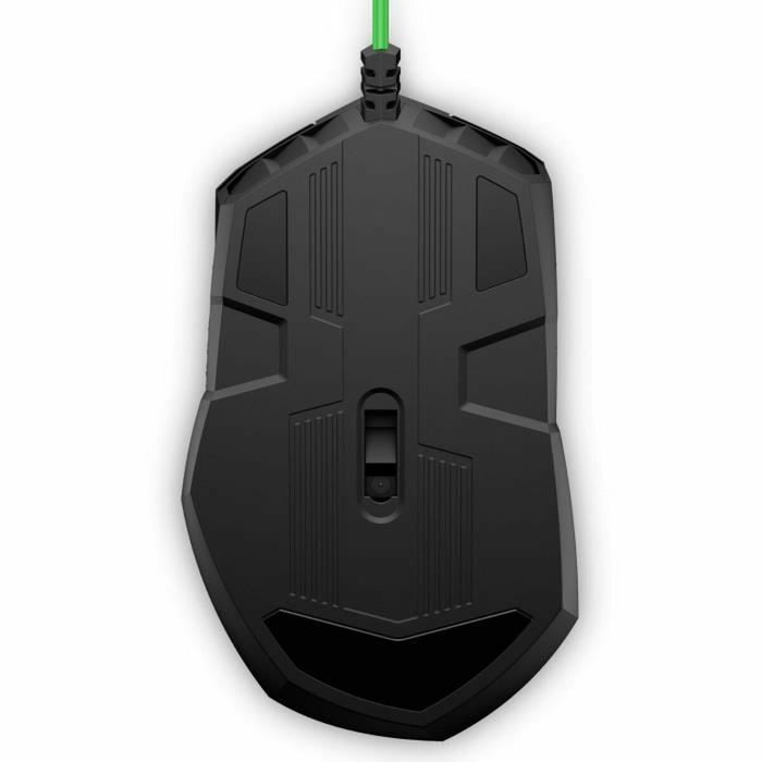 Mouse HP Pavilion 200 Negru Verde Gaming Cu cablu