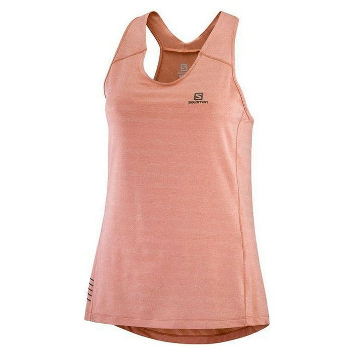 Tricou cu Bretele Damă Salomon XA Tank Brick Dust Roz