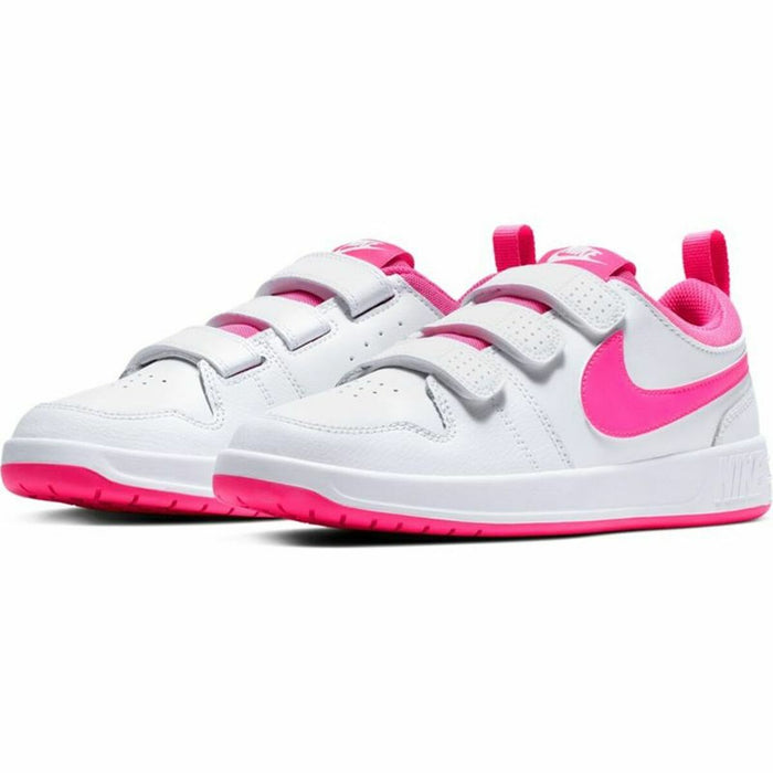 Adidași pentru Copii Nike Pico 5 Alb