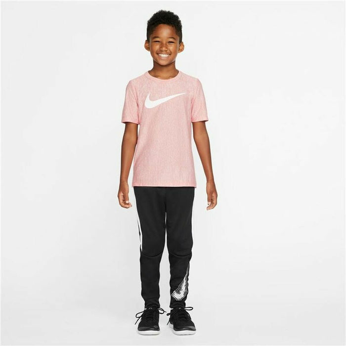 Pantalon de Trening pentru Copii Nike Dri-FIT Therma Negru Băieți