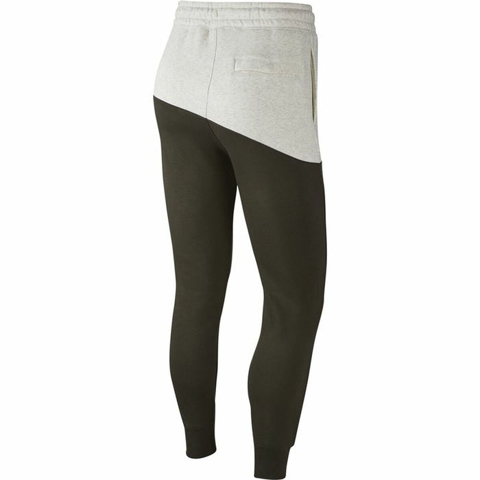 Pantaloni lungi de sport Nike Swoosh Negru Bărbați Gri deschis