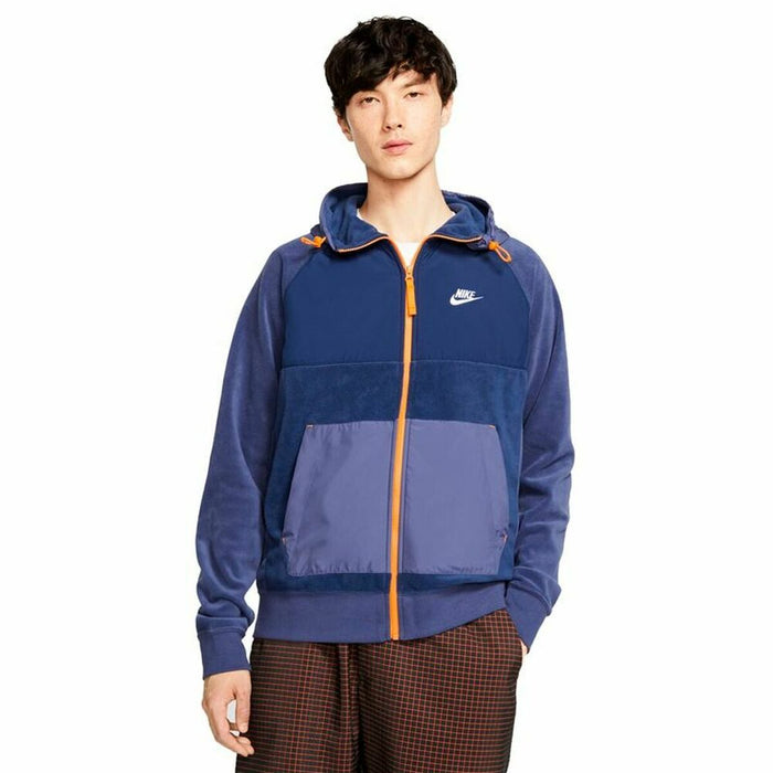 Jachetă Sport Nike Sportswear Albastru închis