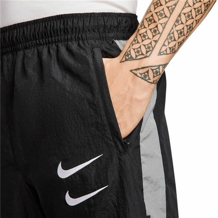 Pantalon de Trening pentru Copii Nike Swoosh  Negru