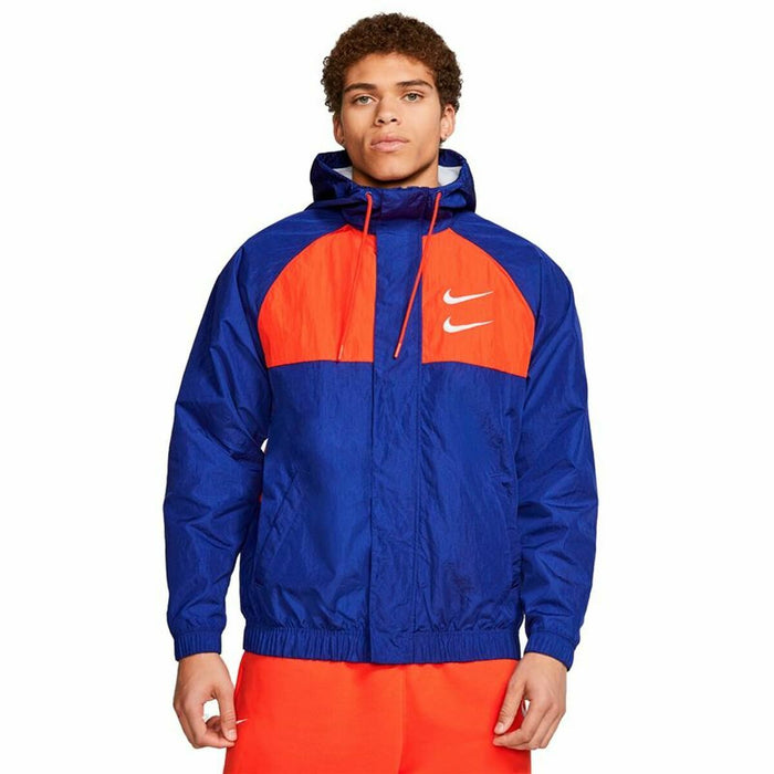 Jachetă Sport de Bărbați Nike  Swoosh Albastru