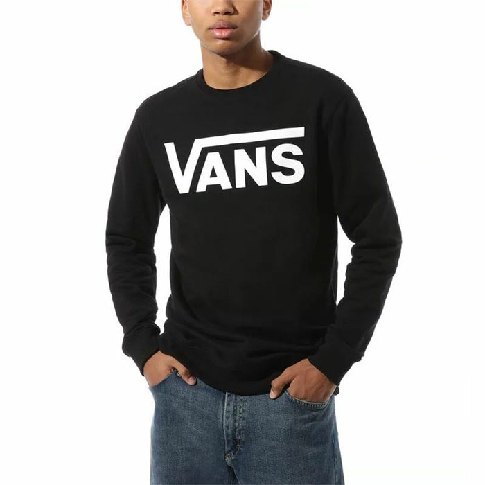 Hanorac fără Glugă Bărbați Vans Classic Crew II Negru