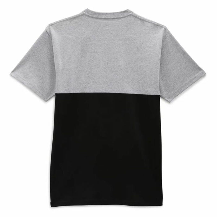 Tricou cu Mânecă Scurtă Bărbați Vans Colorblock Negru Gri